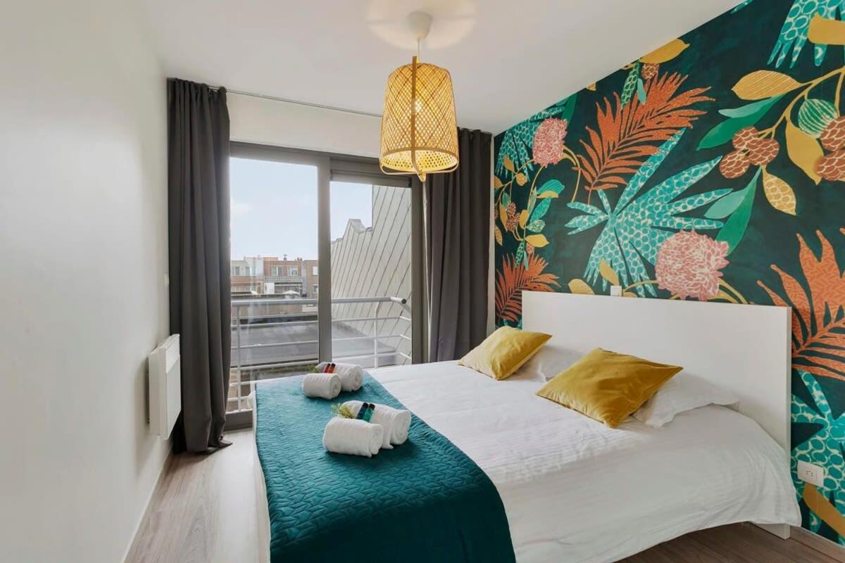 אוסטנדה Huswell - Cosy Apartment With Amazing Beach View מראה חיצוני תמונה